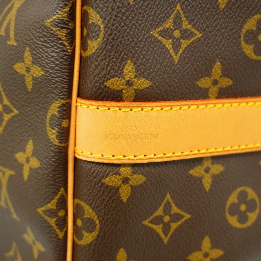 Louis Vuitton Boston Bag Monogram Keepall Bandouliere 55 M41414 Brown Men's W... - Picture 5 of 16